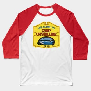 Welcome to Camp Crystal Lake Baseball T-Shirt